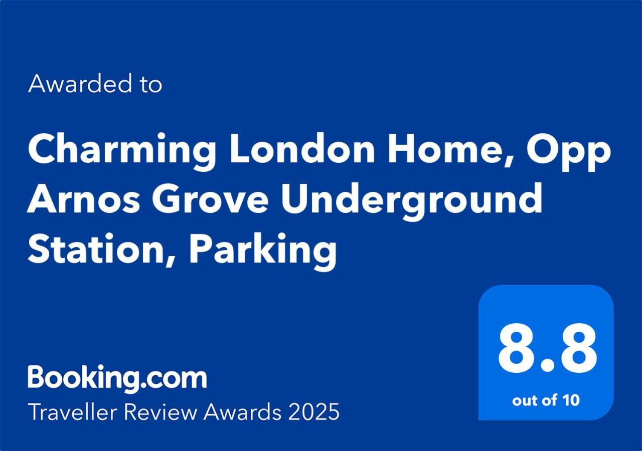 Charming London Home, Opp Arnos Grove Underground Station, Parking New Southgate エクステリア 写真